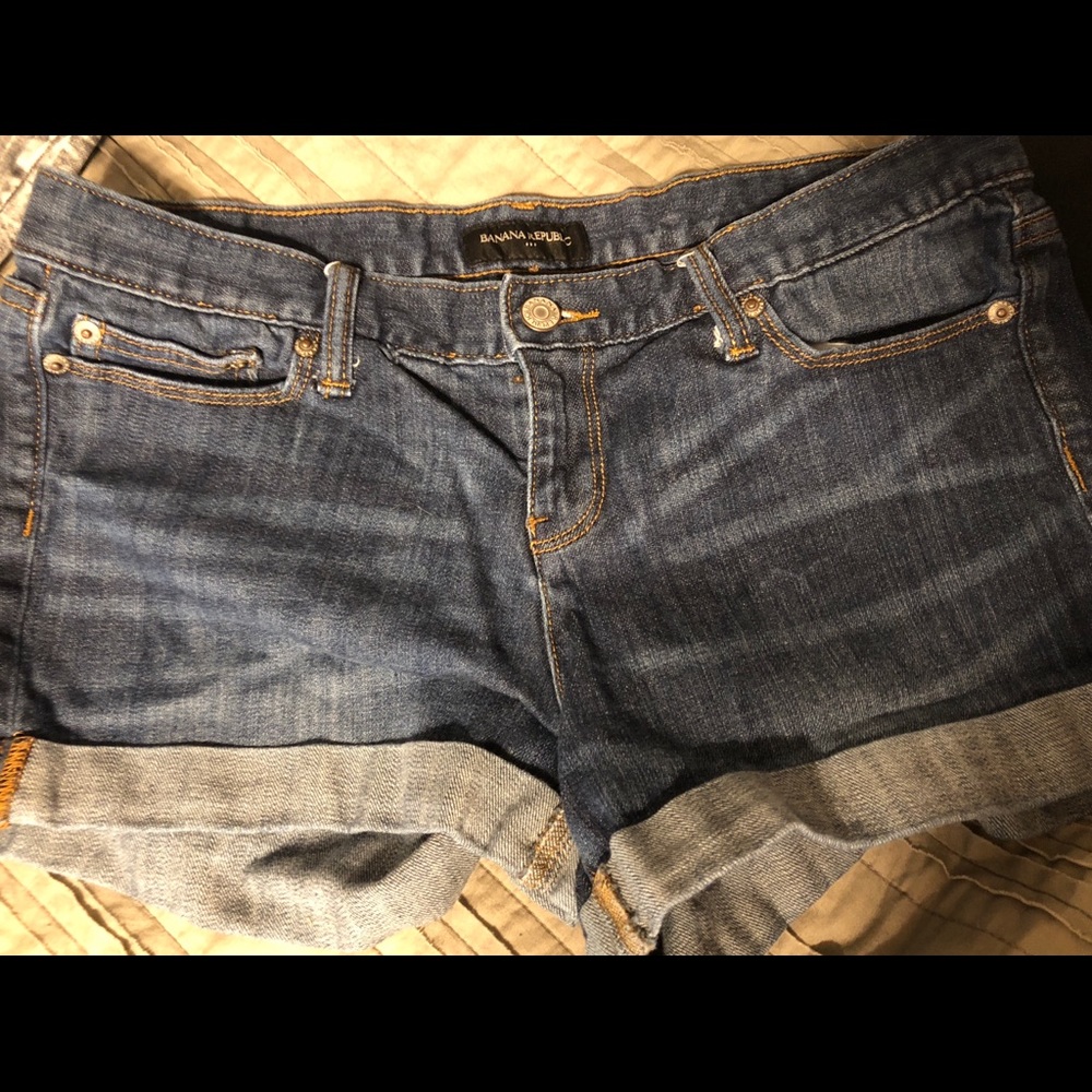 Banana Republic roll up jeans